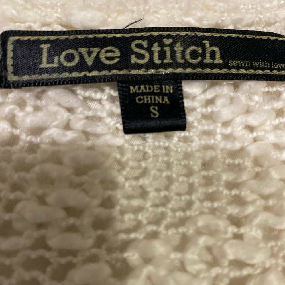 Love Stitch Navy and White Striped Sweater - Picture 4 of 7